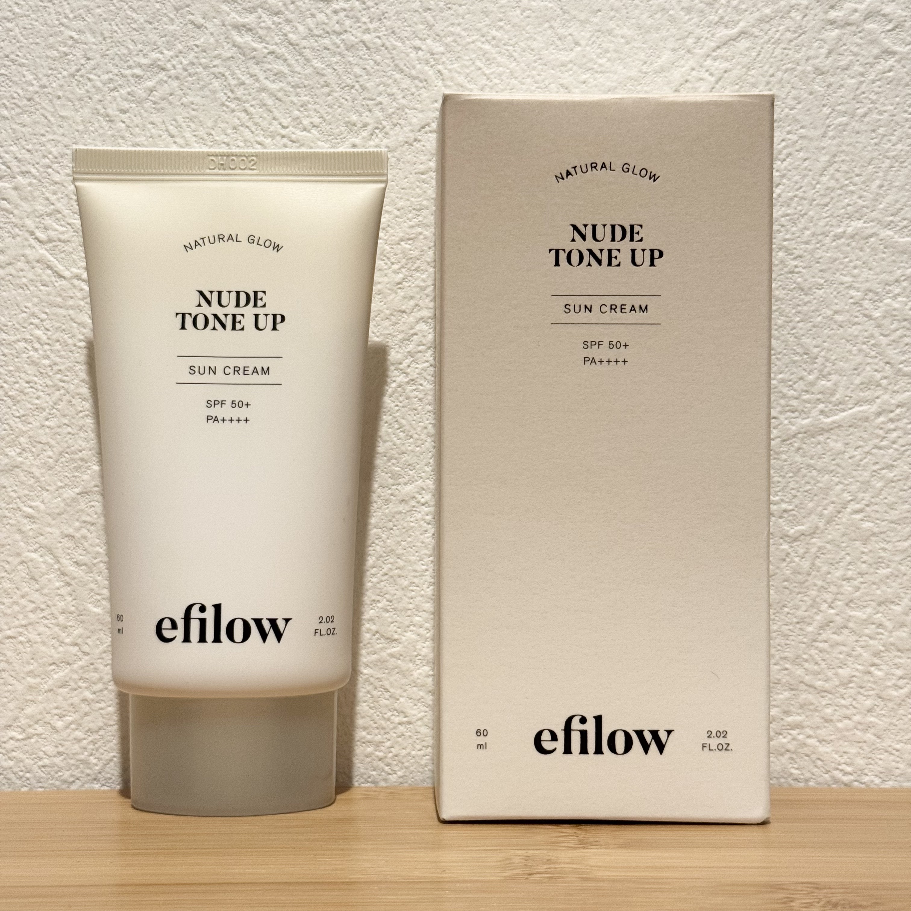ヌードトーンアップサンクリーム/efilow/日焼け止めクリームを使ったクチコミ（1枚目）