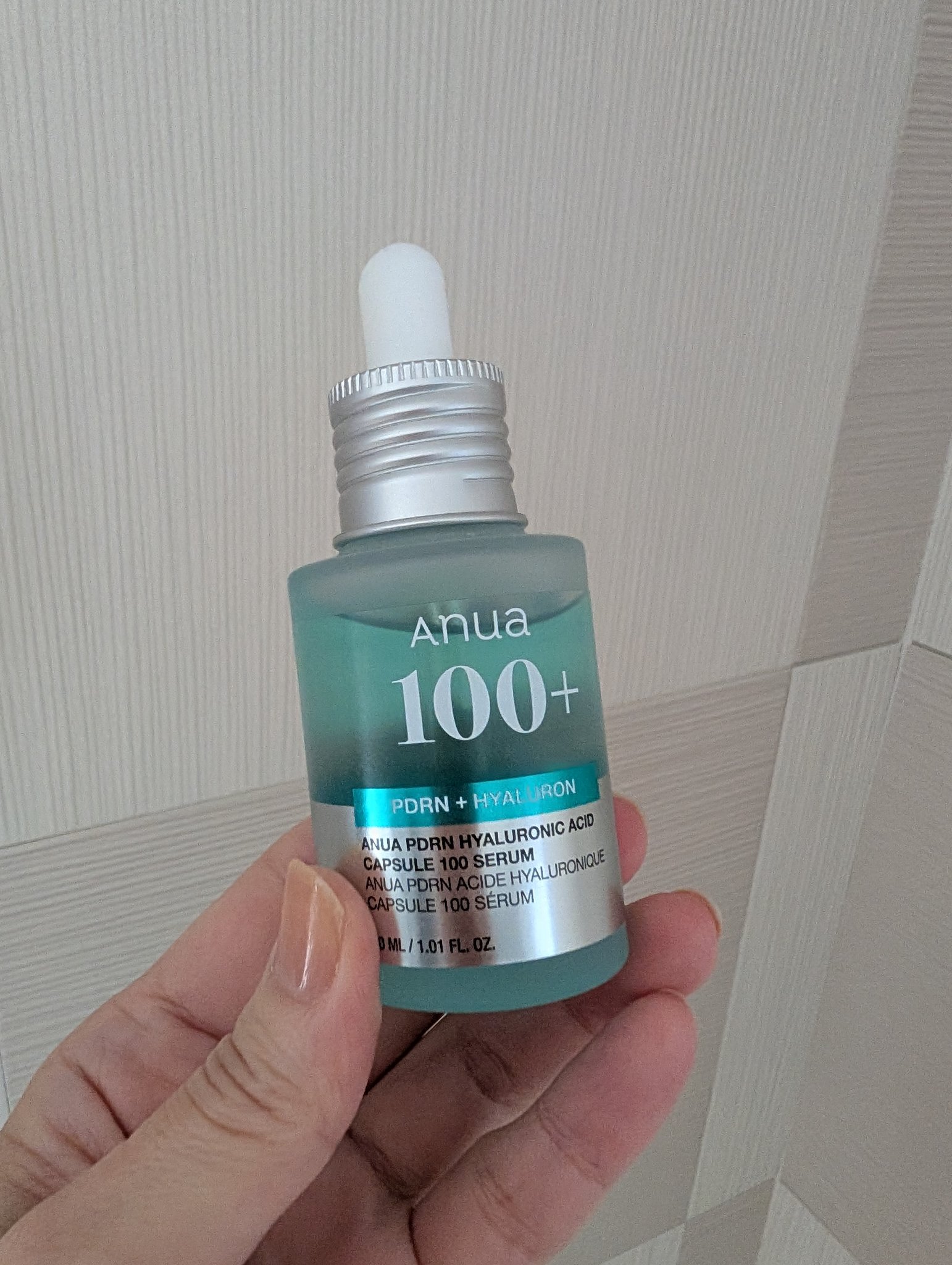 PDRNヒアルロン酸カプセル100セラム/Anua/美容液を使ったクチコミ（1枚目）