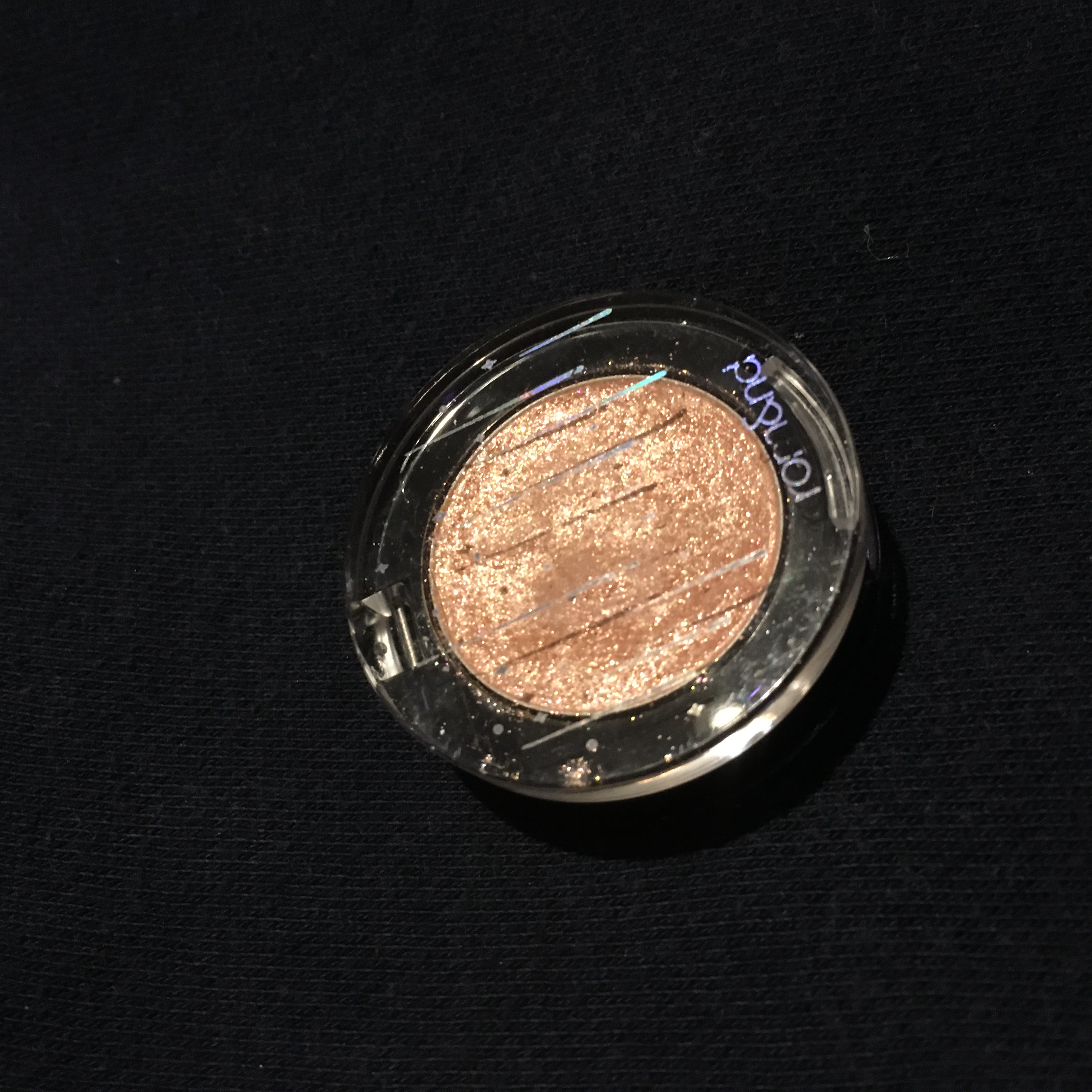 グリッター シャドウ カラー/rom&nd/グリッターを使ったクチコミ（1枚目）