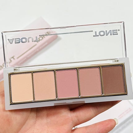 ブラーパウダーパクト/ABOUT TONE/プレストパウダーを使ったクチコミ(4枚目)