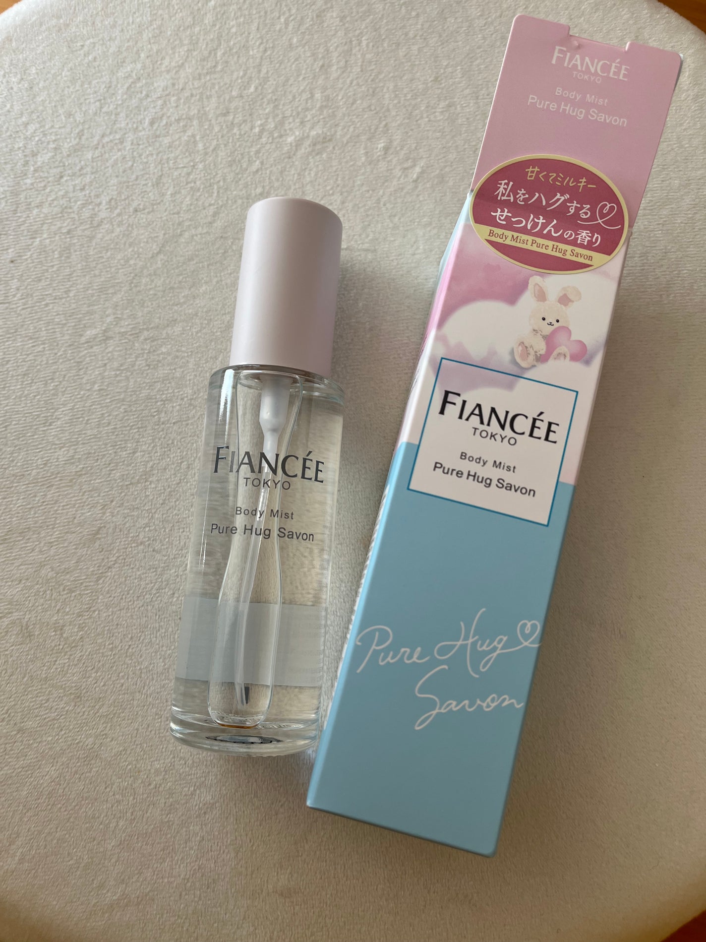 ボディミスト ピュアハグサボン/フィアンセ/香水を使ったクチコミ(1枚目)