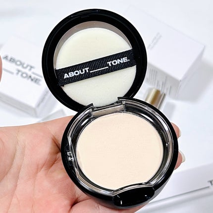 ブラーパウダーパクト/ABOUT TONE/プレストパウダーを使ったクチコミ(3枚目)