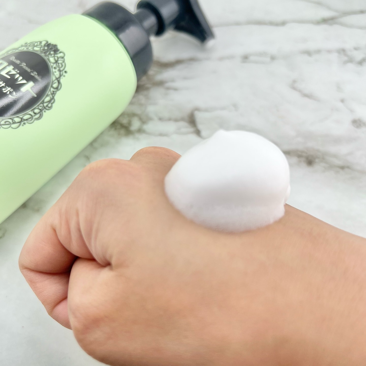 ロゼット洗顔サボン スムースウォッシュ[泡洗顔料]/ロゼット/泡洗顔を使ったクチコミ（3枚目）