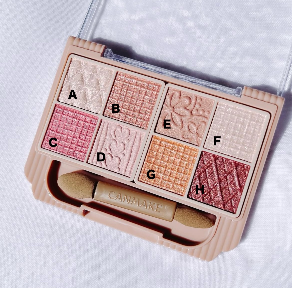 プティパレットアイズ/キャンメイク/パウダーアイシャドウを使ったクチコミ（2枚目）