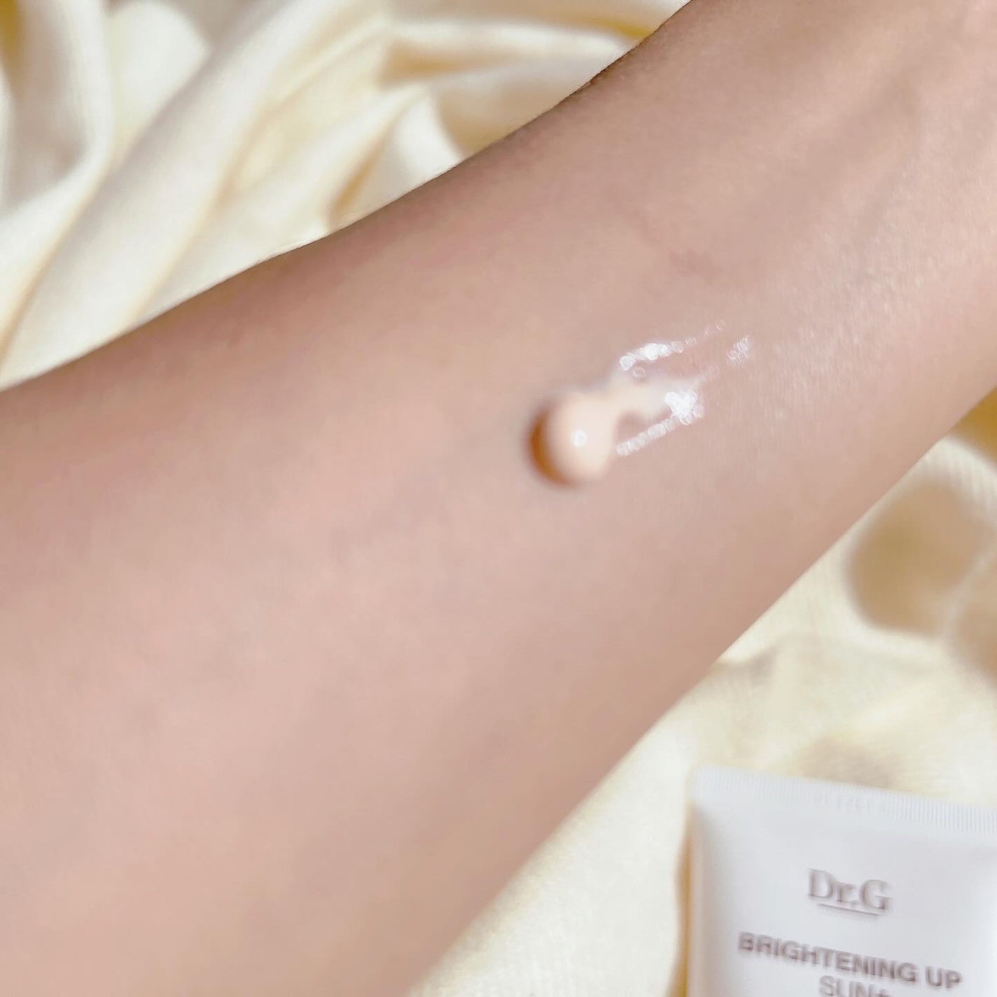 ブライトニングアップサンプラス/Dr.G/日焼け止めクリームを使ったクチコミ(4枚目)