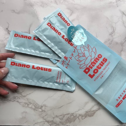 ロータス 水素トリートメント ティー&シトラスの香り/ダイアン/洗い流すヘアトリートメントを使ったクチコミ(2枚目)