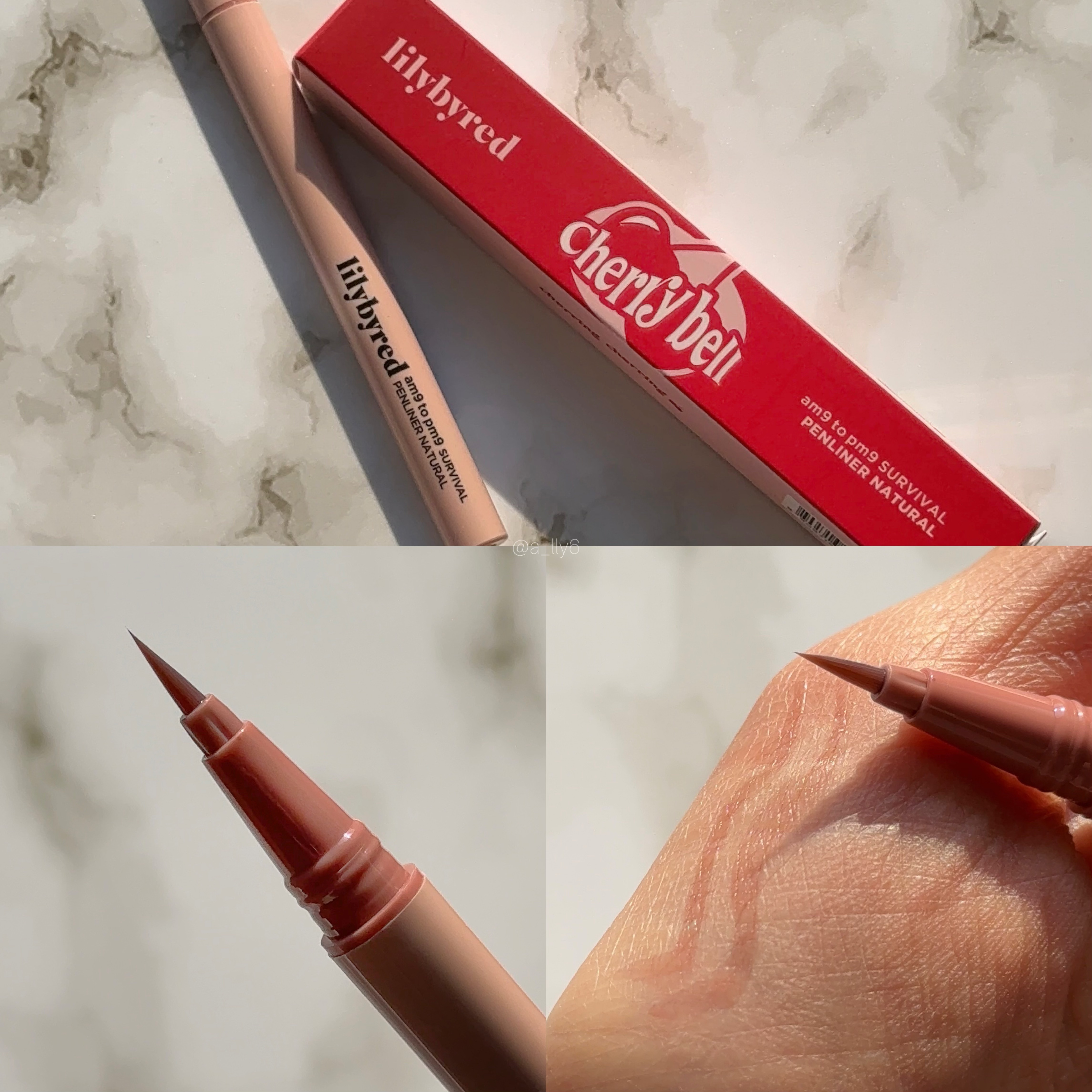 ナイントゥナインサバイバルペンライナー/lilybyred/リキッドアイライナーを使ったクチコミ（3枚目）