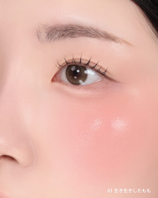 ペリペラ シロッピー トック チーク/PERIPERA/リキッドチークを使ったクチコミ（2枚目）