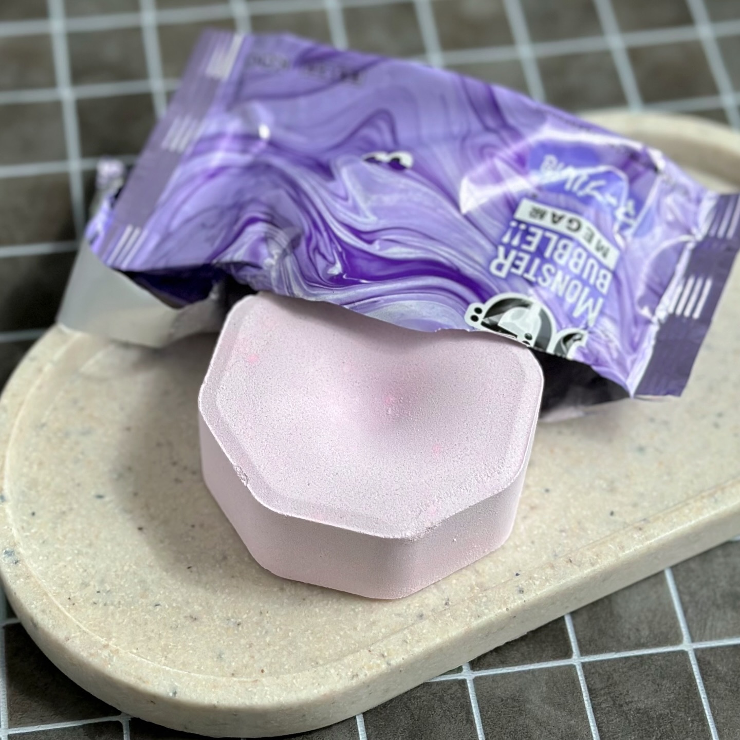 バブ モンスターバブルMEGA級 マーブル泡 ラベンダーカクテルの香り​/バブ/炭酸系入浴剤を使ったクチコミ（3枚目）