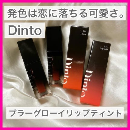 ブラーグロイリップティント 211 ヴィーナス/Dinto/リップティントを使ったクチコミ(1枚目)