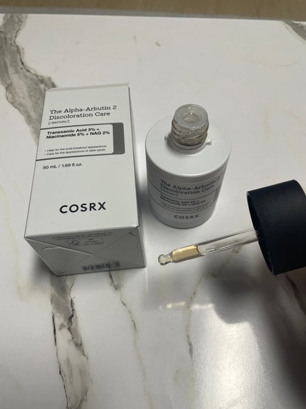 RXザ・アルファアルブチン2 ニキビ跡ケアセラム/COSRX/美容液を使ったクチコミ(2枚目)