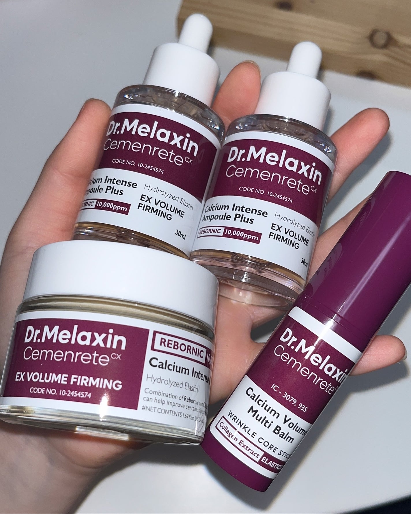 セメンリトカルシウムアンプル+セメンリトカルシウムクリーム/Dr.Melaxin/スキンケアキットを使ったクチコミ(5枚目)