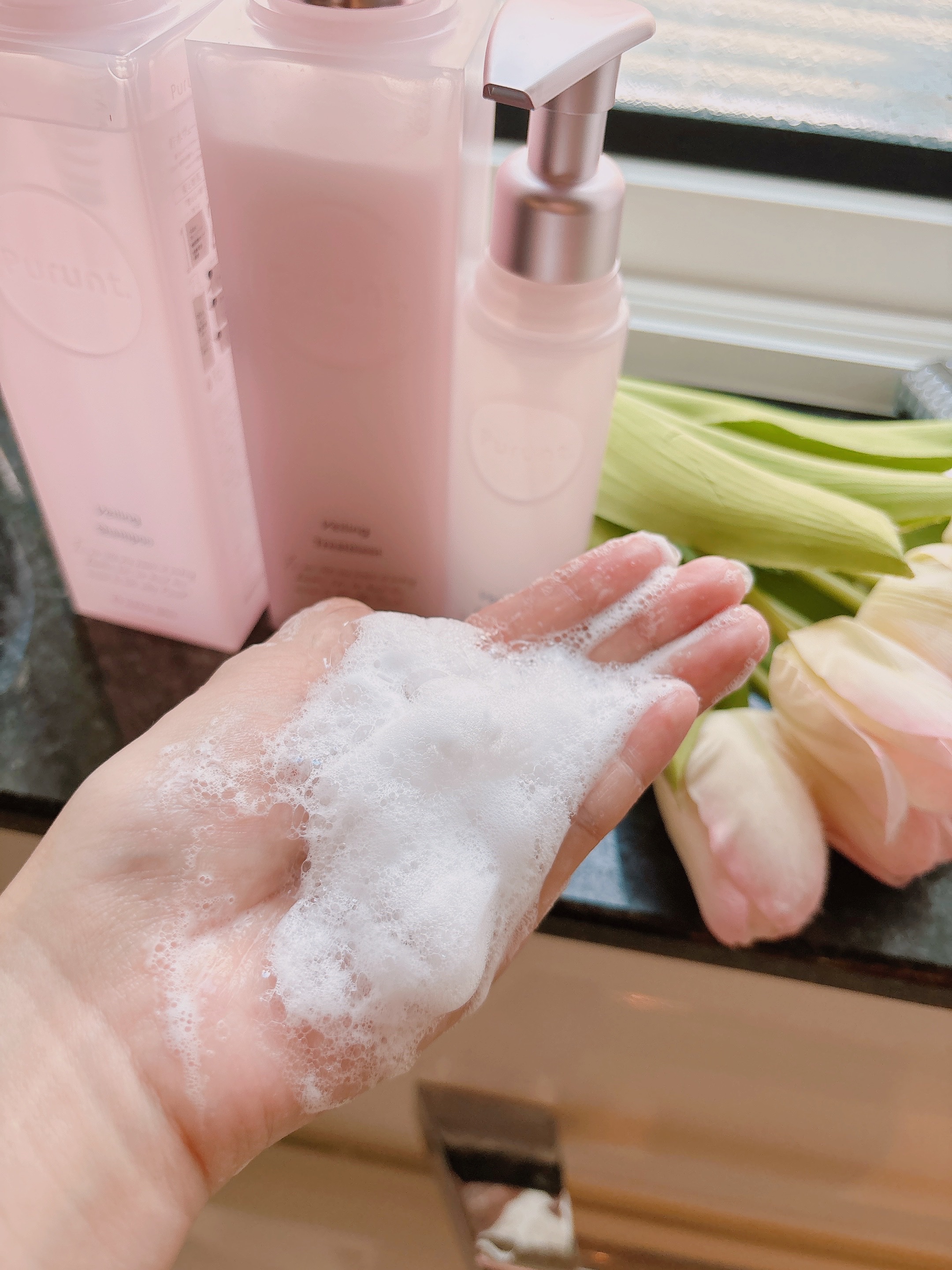 プルント　ヴェーリング美容液シャンプー／トリートメント/Purunt./シャンプー・コンディショナーを使ったクチコミ（2枚目）