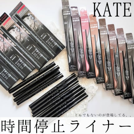 ケイト スーパーラスティングライナー/KATE/リキッドアイライナーを使ったクチコミ(1枚目)