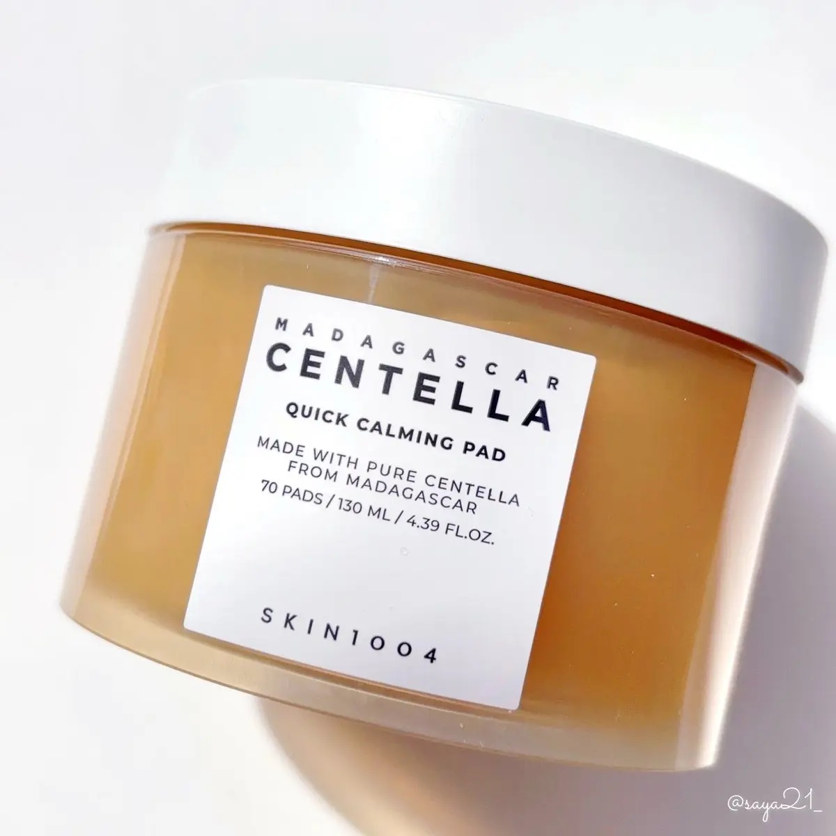 センテラ クイックカーミングパッド/SKIN1004/トナーパッドを使ったクチコミ（1枚目）