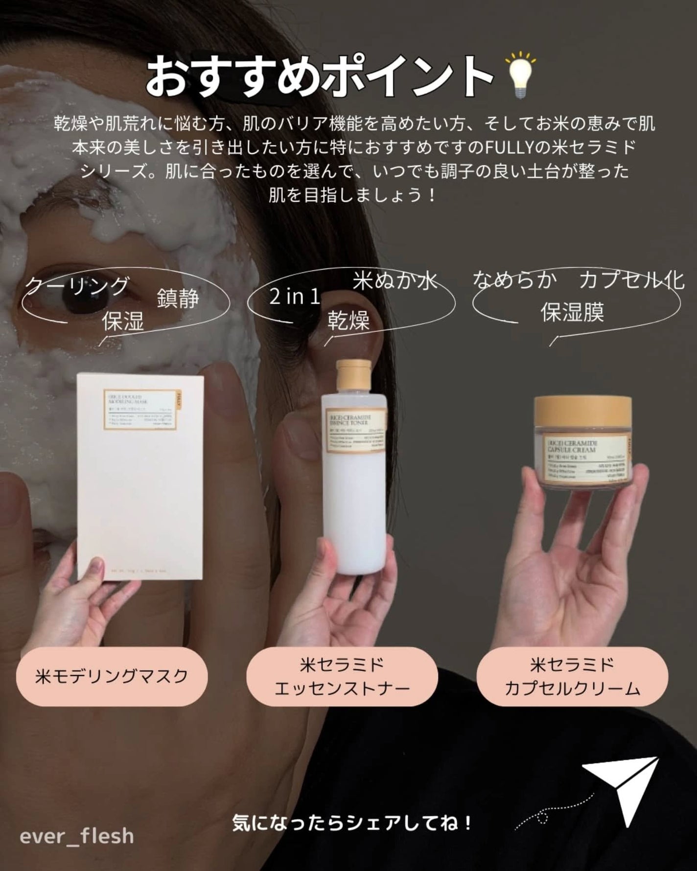 米モデリングマスク/FULLY/シートマスク・パックを使ったクチコミ(9枚目)