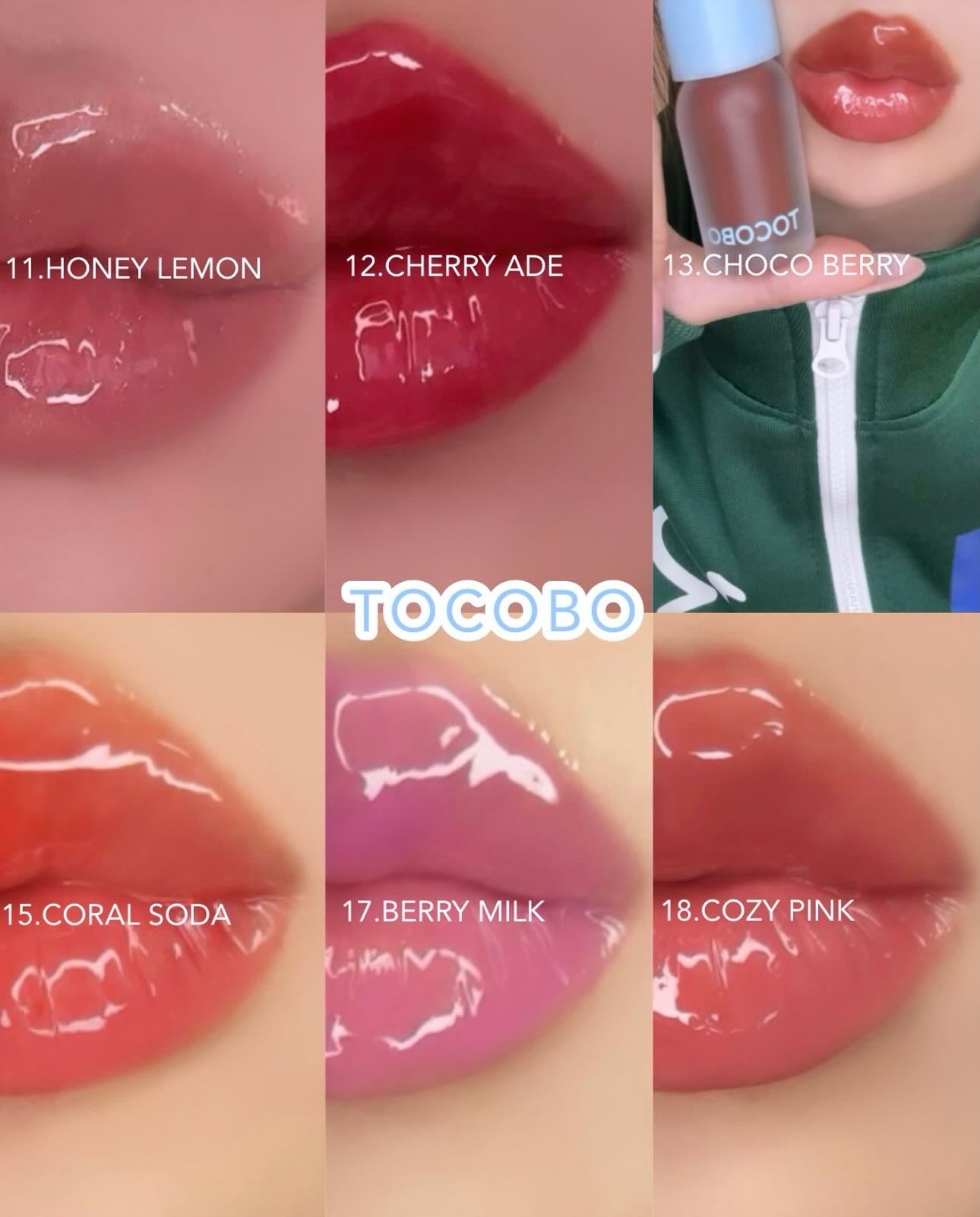 ジューシーベリープランピングリップオイル/TOCOBO/リップグロスを使ったクチコミ(1枚目)