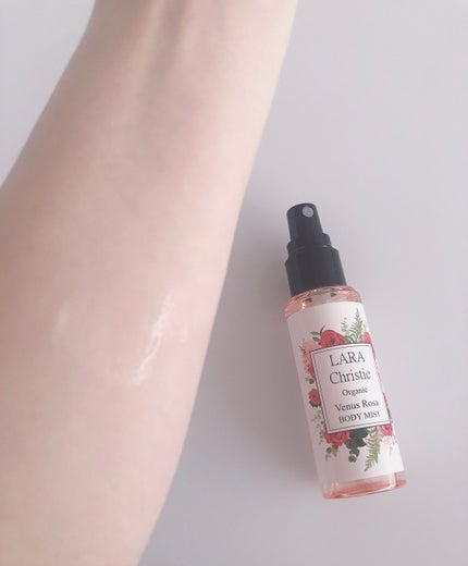 ボディミスト ヴィーナスローザ /LARA Christie/ミスト状化粧水を使ったクチコミ(6枚目)
