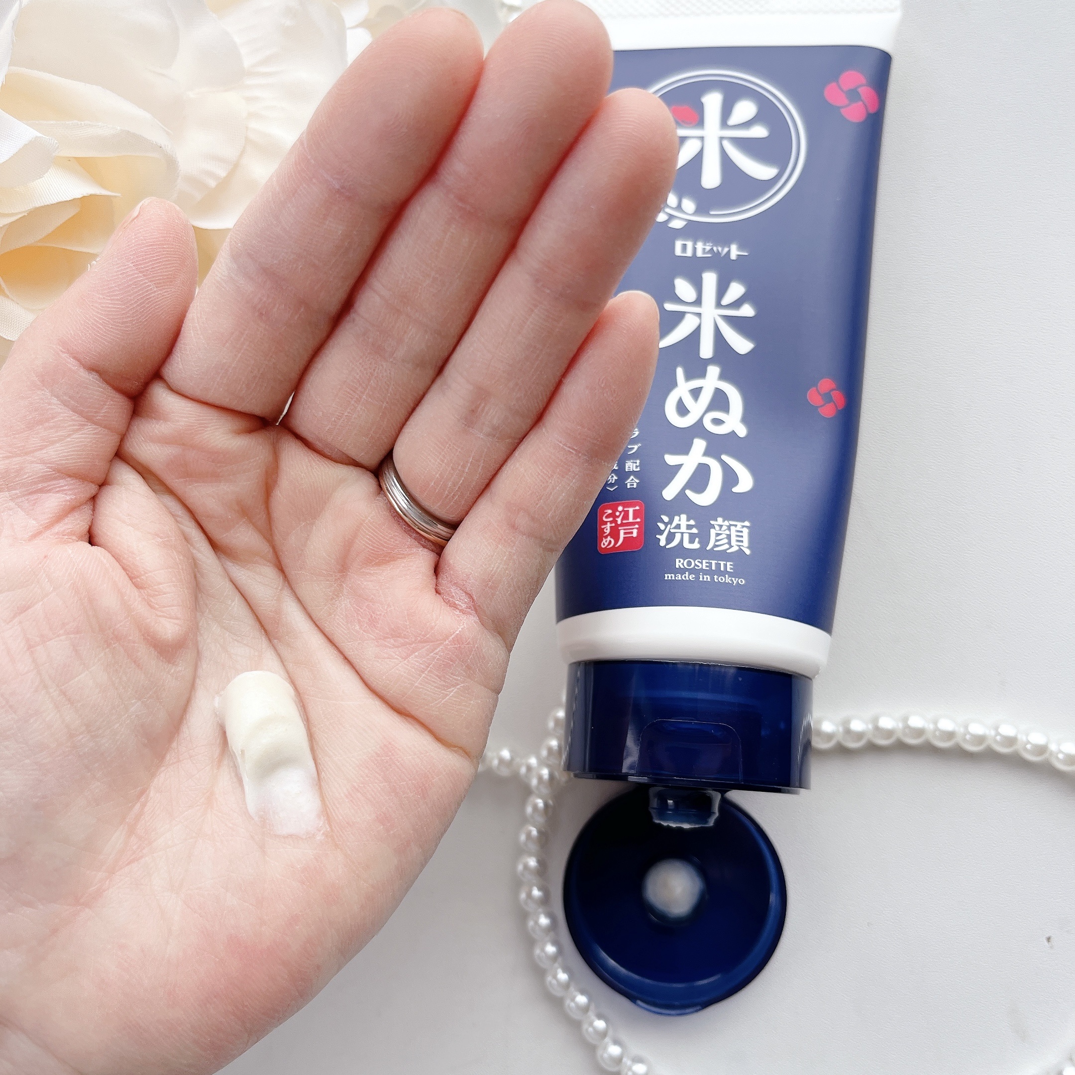 江戸こすめ 米ぬか*1洗顔[洗顔フォーム]/ロゼット/洗顔フォームを使ったクチコミ（3枚目）