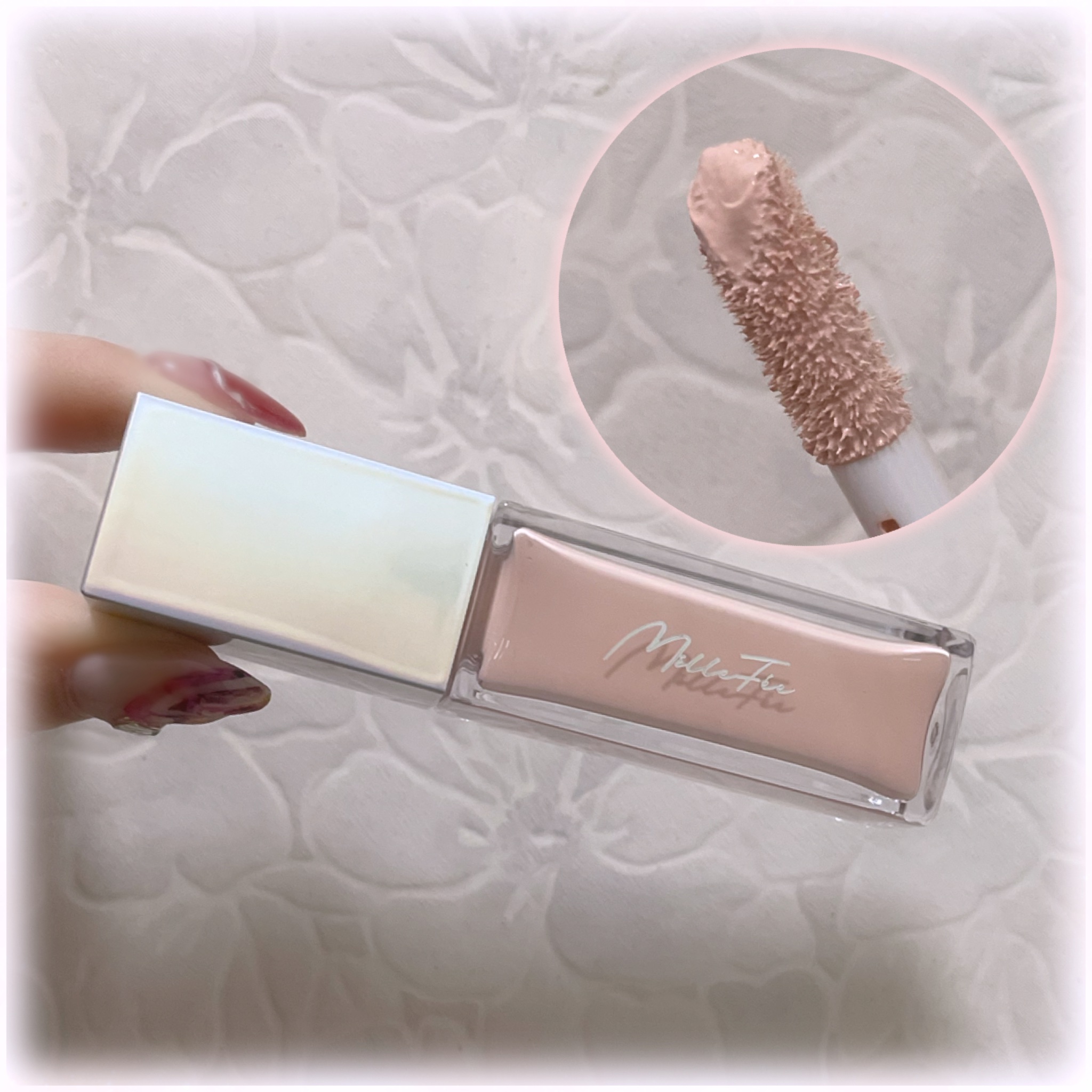 ニュアンスグロウハイライター/MilleFée/リキッドハイライトを使ったクチコミ（2枚目）