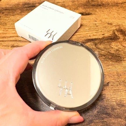 ブラーカバークッション/LUNA/クッションファンデーションを使ったクチコミ(4枚目)