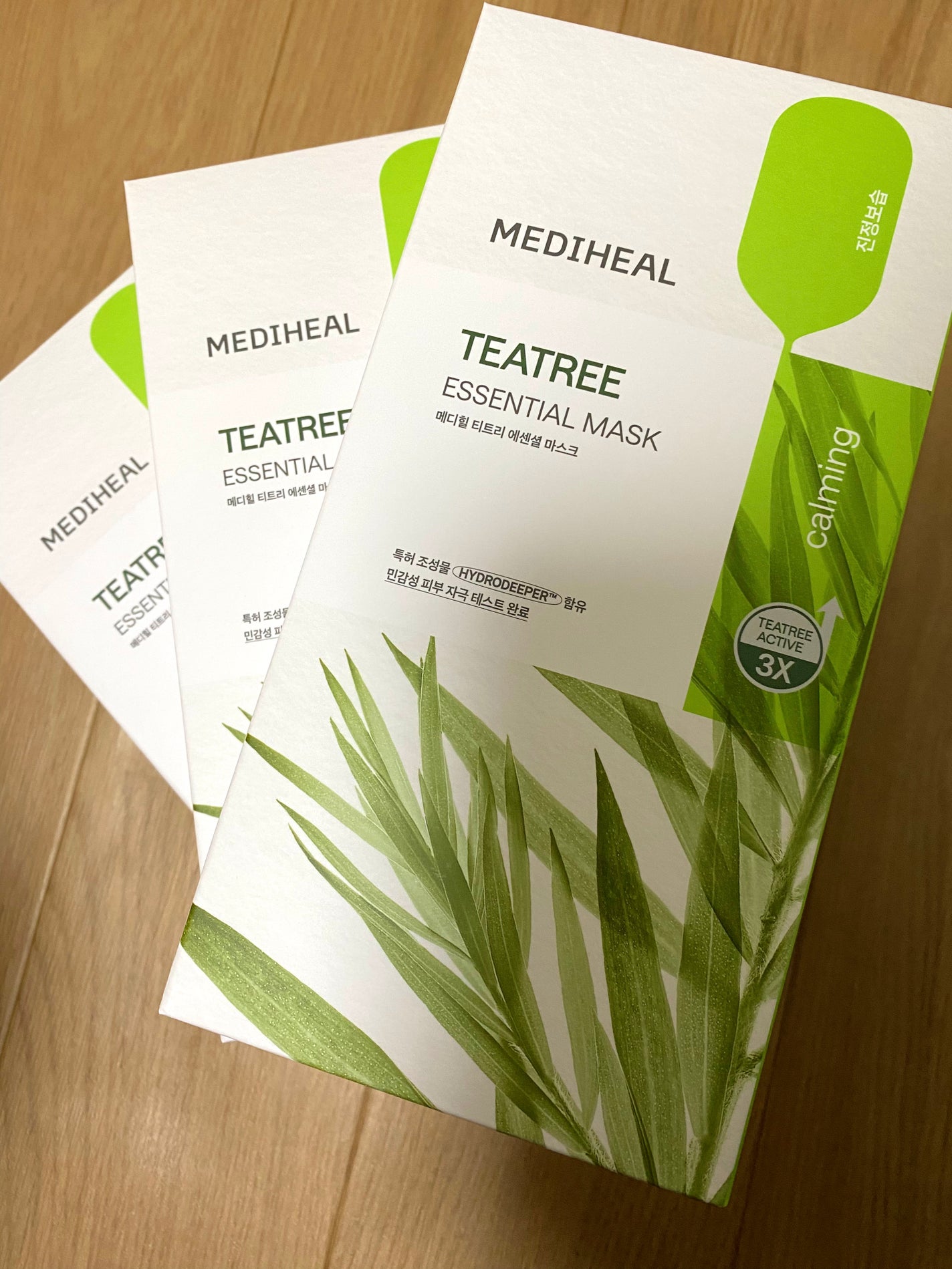 ティーツリー エッセンシャルマスクカーミングモイスチャー/MEDIHEAL/シートマスク・パックを使ったクチコミ(1枚目)