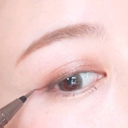 シルキーリキッドアイライナーWP/D-UP/リキッドアイライナーを使ったクチコミ(3枚目)