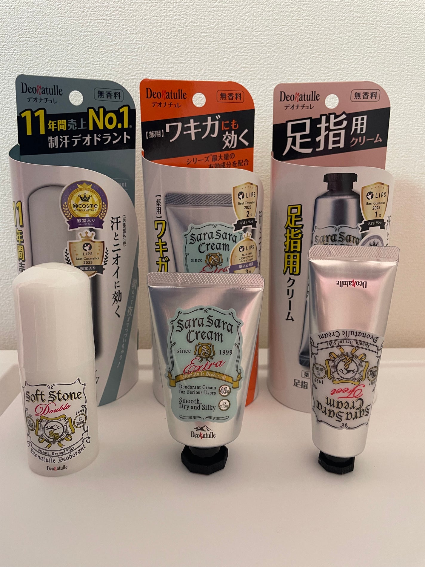 薬用ソフトストーンW/デオナチュレ/デオドラント・制汗剤を使ったクチコミ(1枚目)