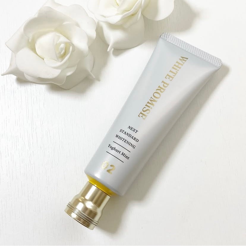 ホワイトプロミス 美白*+むし歯予防*/WHiTE PROMiSE/歯磨き粉を使ったクチコミ(1枚目)