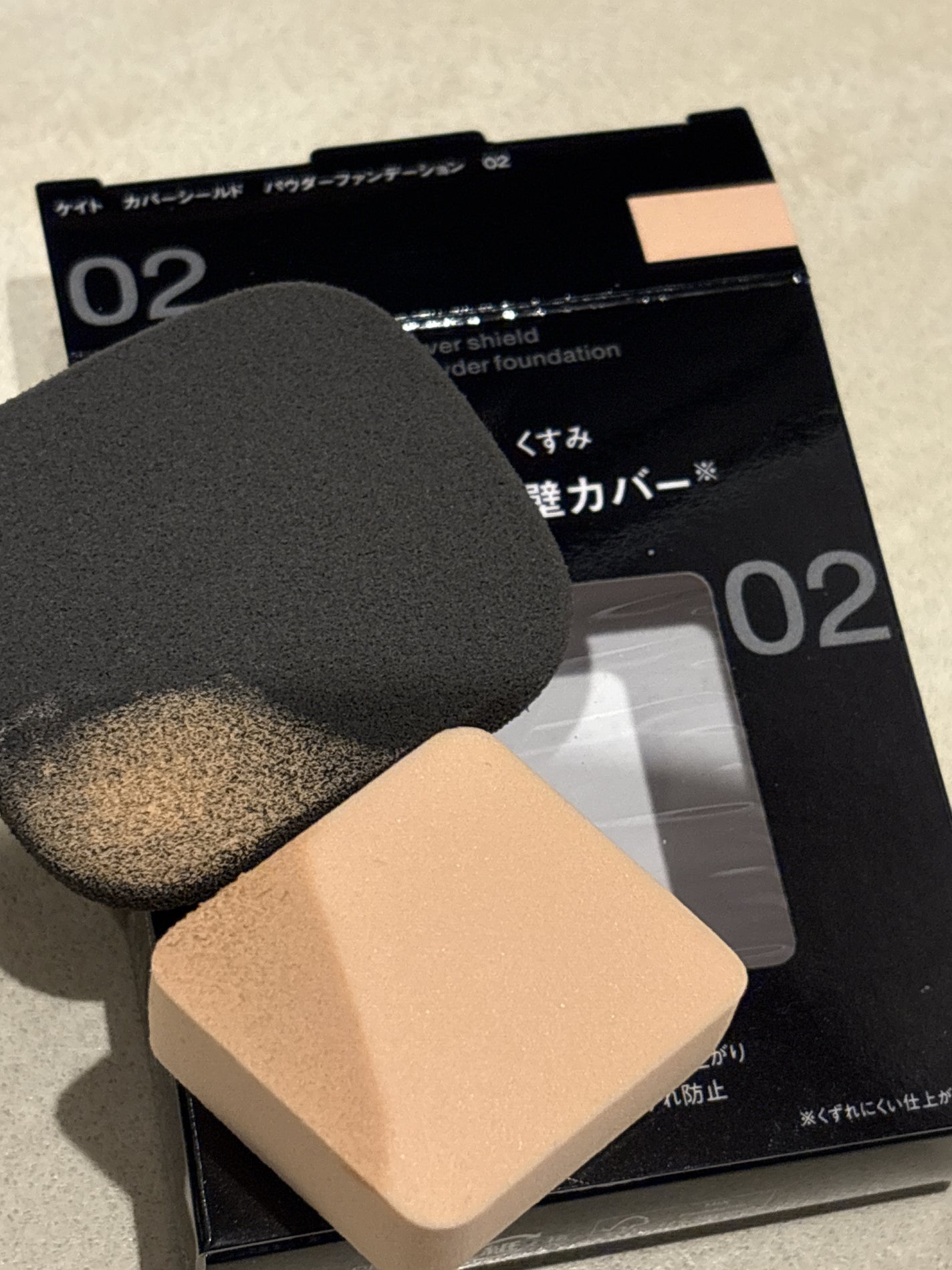 ケイト カバーシールド パウダーファンデーション/KATE/パウダーファンデーションを使ったクチコミ(5枚目)