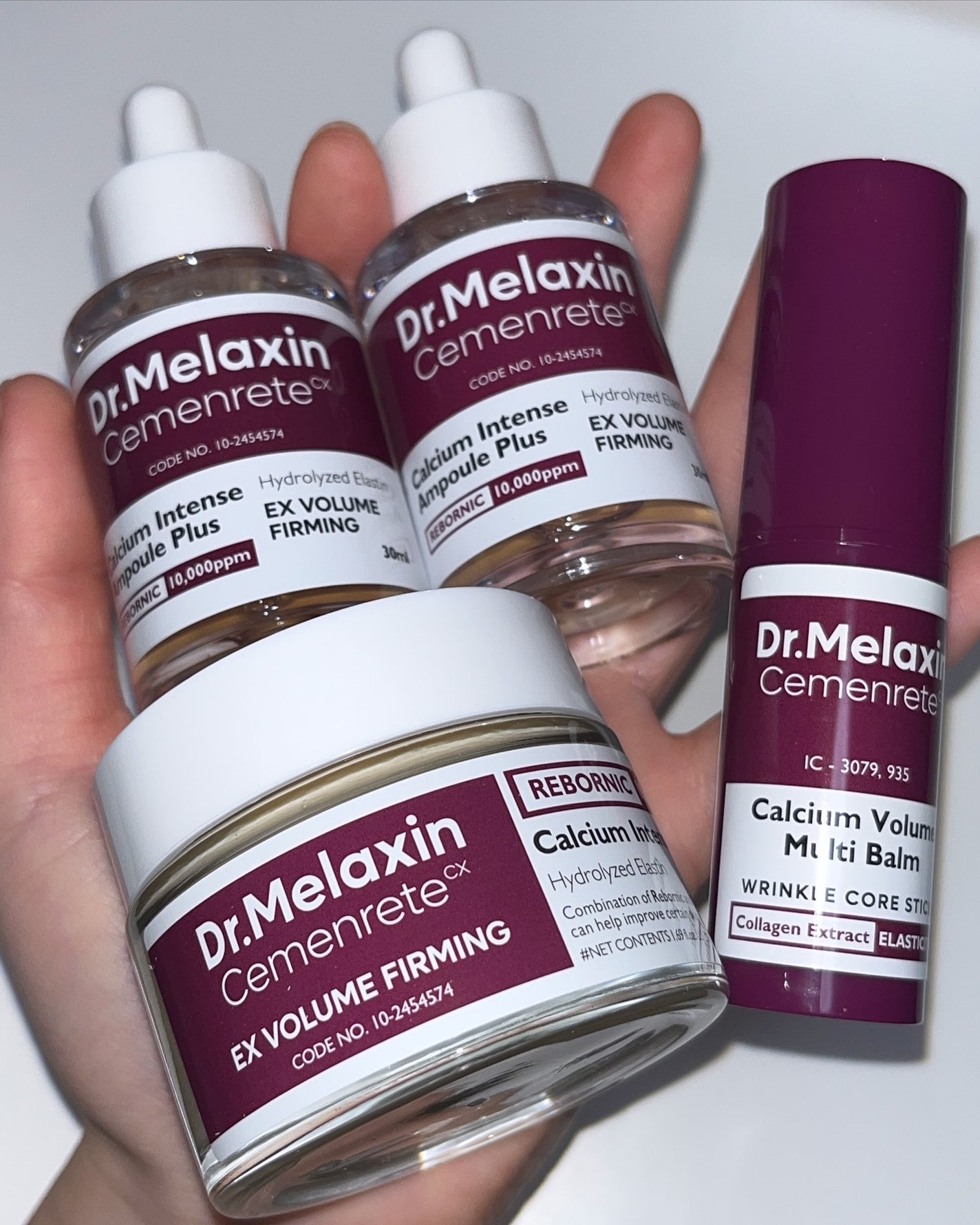 セメンリトカルシウムアンプル+セメンリトカルシウムクリーム/Dr.Melaxin/スキンケアキットを使ったクチコミ(1枚目)