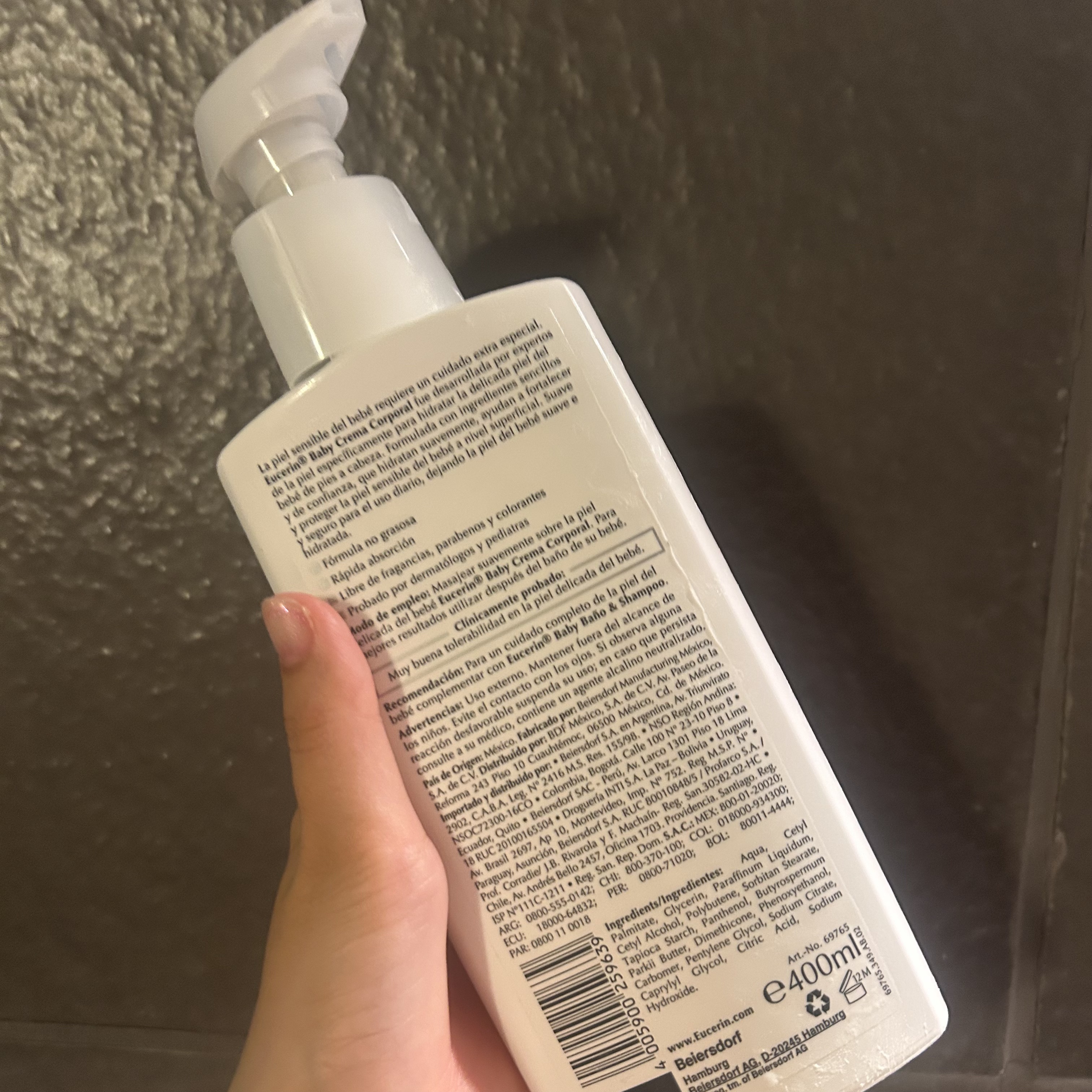 ベビークリーム/Eucerin/フェイスクリームを使ったクチコミ（2枚目）