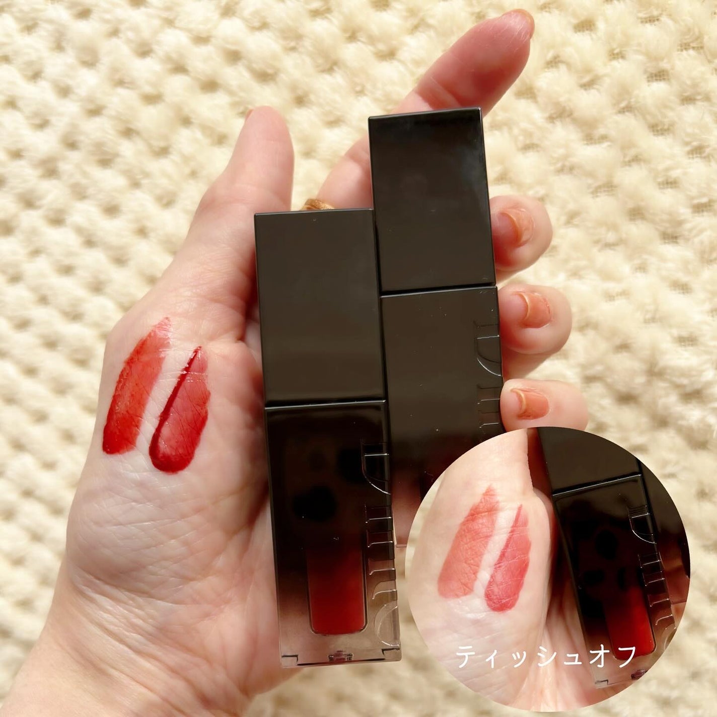 ブラーグロイリップティント/Dinto/リップティントを使ったクチコミ(4枚目)