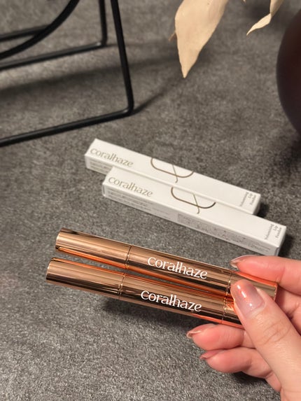 ボリューマイジングフォンデュリップ/Coralhaze/口紅を使ったクチコミ(1枚目)
