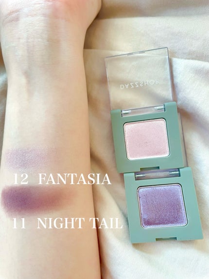 アリュールド シングル アイシャドウ/DAZZSHOP/単色アイシャドウを使ったクチコミ(2枚目)