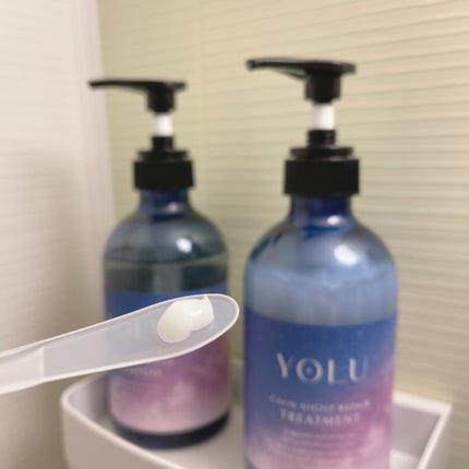カームナイトリペアシャンプー/トリートメント/YOLU/シャンプー・コンディショナーを使ったクチコミ(3枚目)