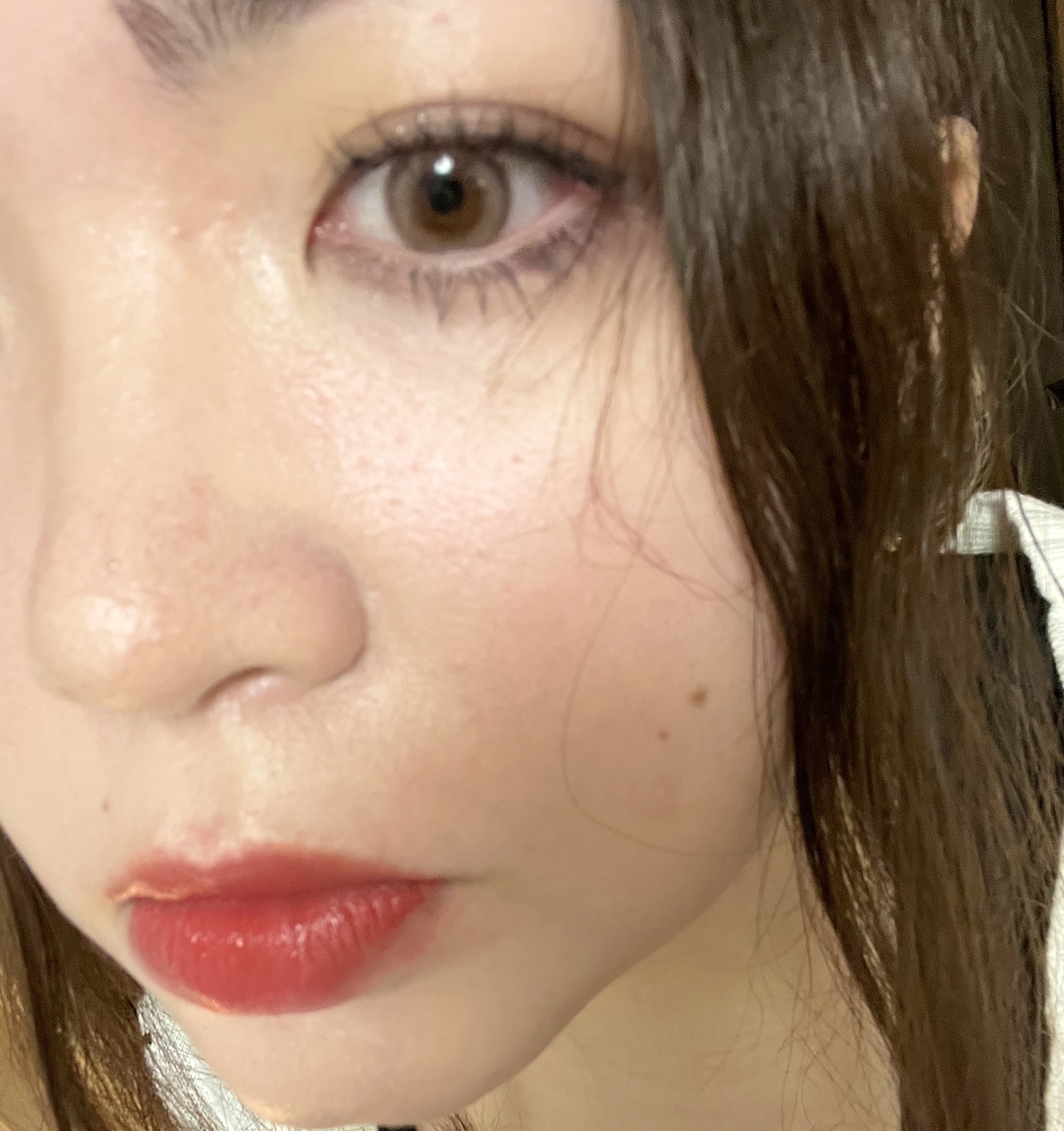 Pit-a-Pat Kristin 1day BEIGE/Hapa kristin/ワンデー（１DAY）カラコンを使ったクチコミ（1枚目）