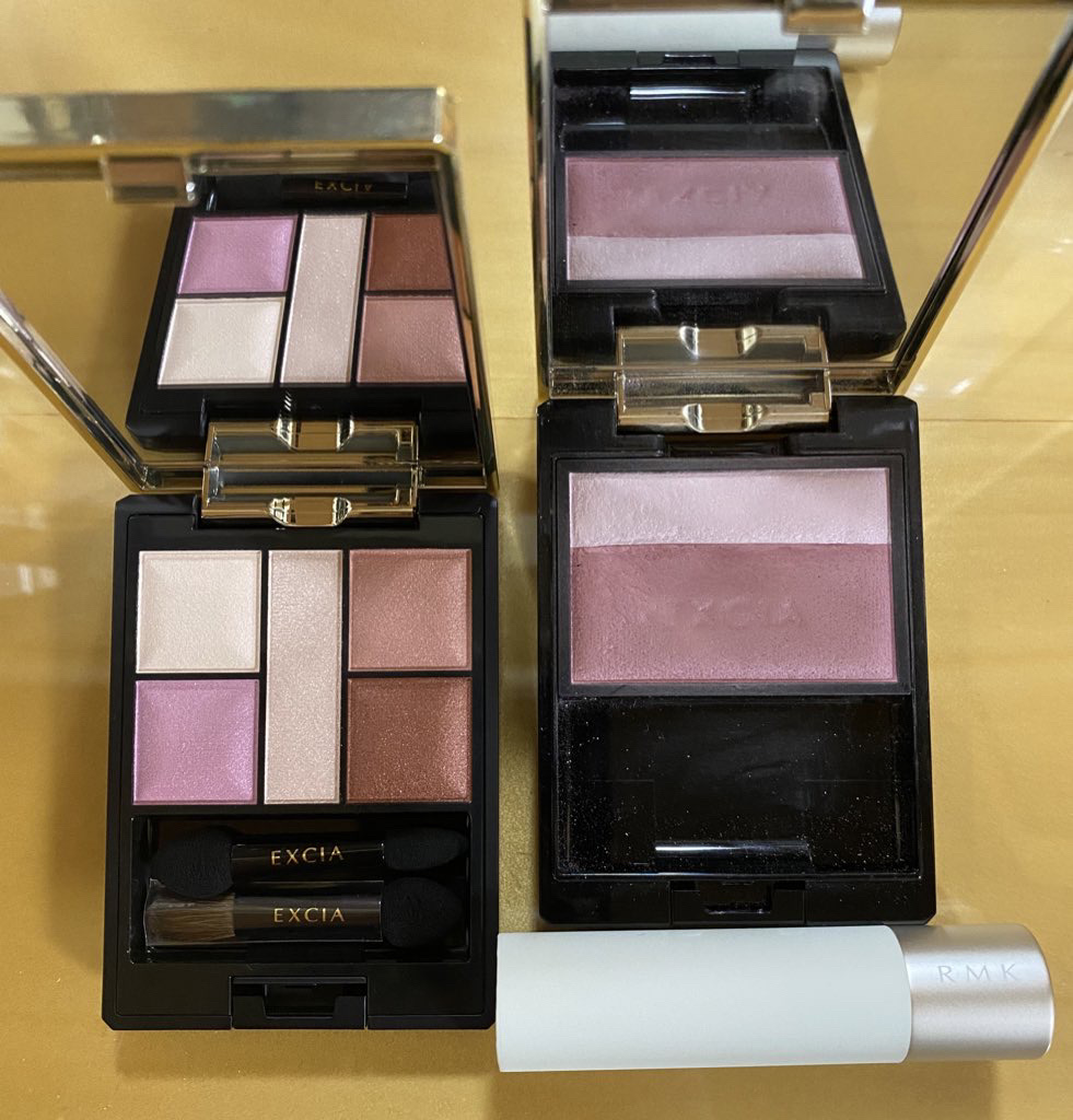 エクシア アイカラー カンテット/ALBION/アイシャドウパレットを使ったクチコミ（3枚目）