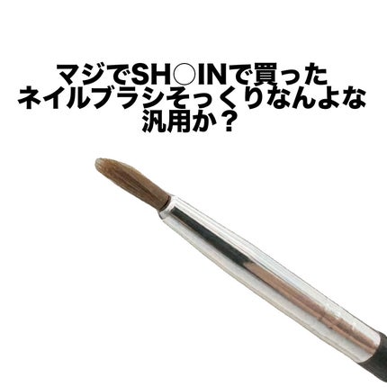 ポイント極細コンシーラーブラシ/DAISO/メイクブラシを使ったクチコミ(2枚目)