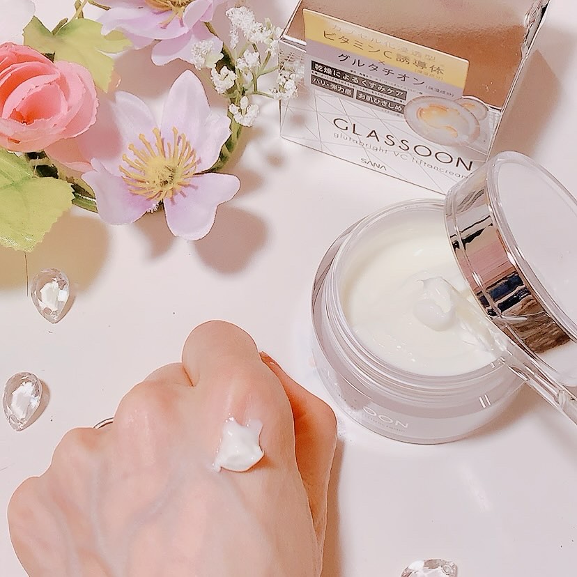 グラスーン　グルタブライト　ＶＣ　リフタンクリーム/GLASSOON/フェイスクリームを使ったクチコミ（3枚目）