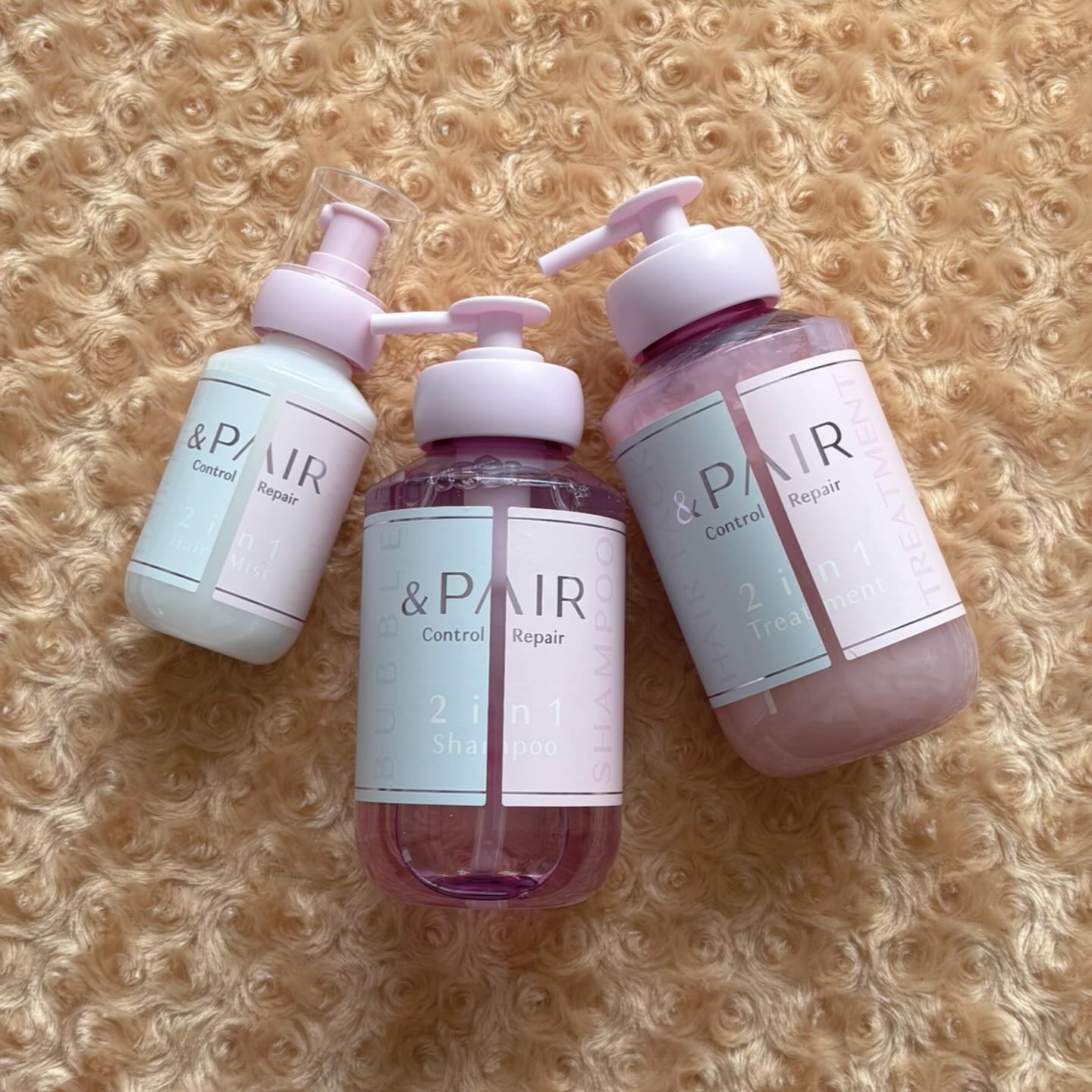 アンドペア コントロール リペア 2in1 ヘアミルクミスト/&PAIR/ヘアミストを使ったクチコミ（2枚目）