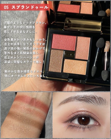 エクシア アイカラー ヴォロンテ/ALBION/アイシャドウパレットを使ったクチコミ(7枚目)