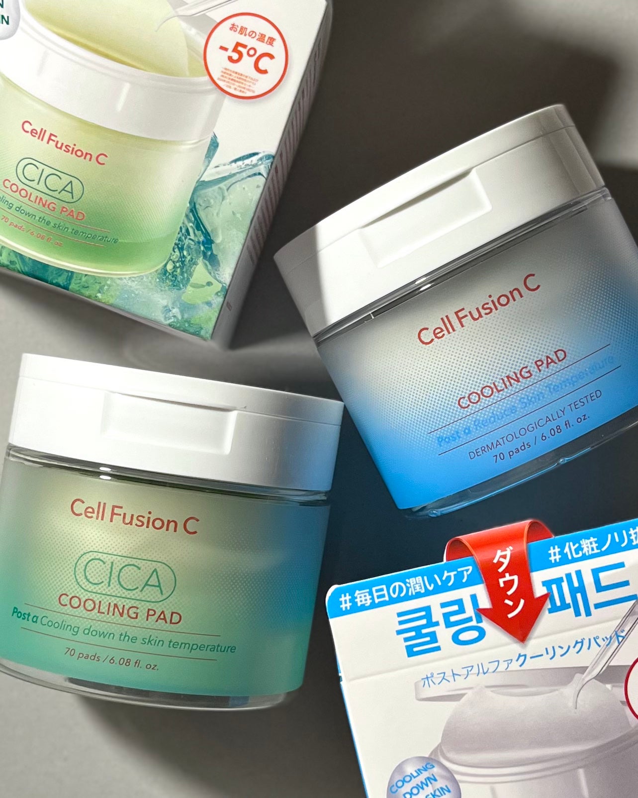 ポストアルファクーリングパッド/Cell Fusion C(セルフュージョンシー)/トナーパッドを使ったクチコミ(1枚目)