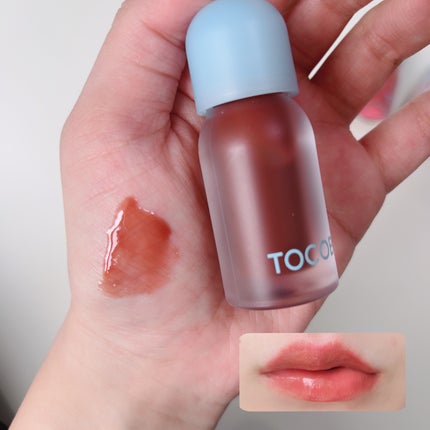 ジューシーベリープランピングリップオイル/TOCOBO/リップグロスを使ったクチコミ(2枚目)