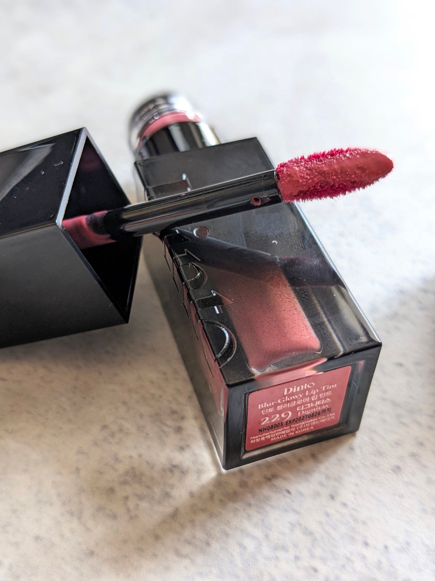 ブラーグロイリップティント/Dinto/リップティントを使ったクチコミ(5枚目)