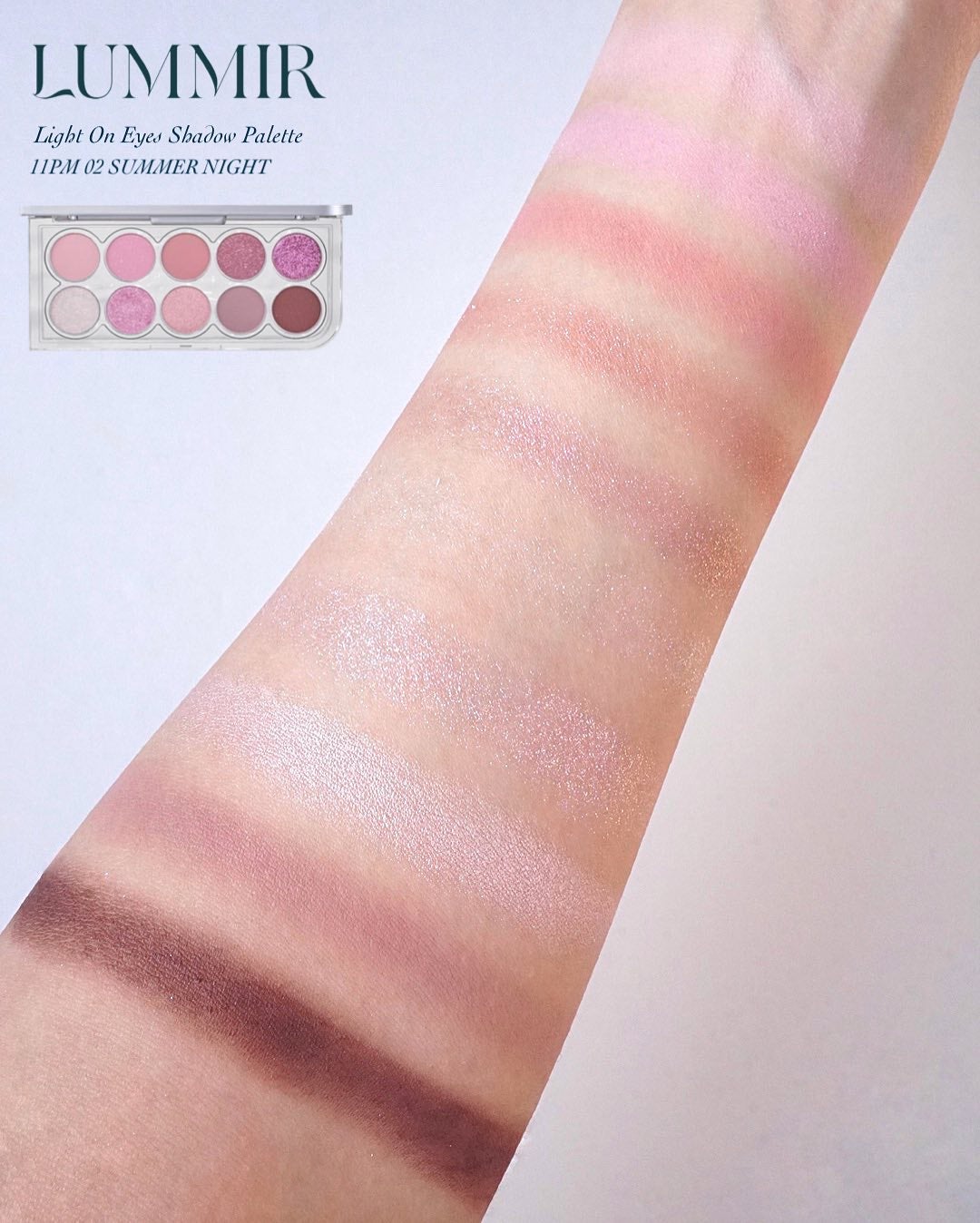 ライトオンアイズシャドウパレット/ルミル/アイシャドウパレットを使ったクチコミ(2枚目)