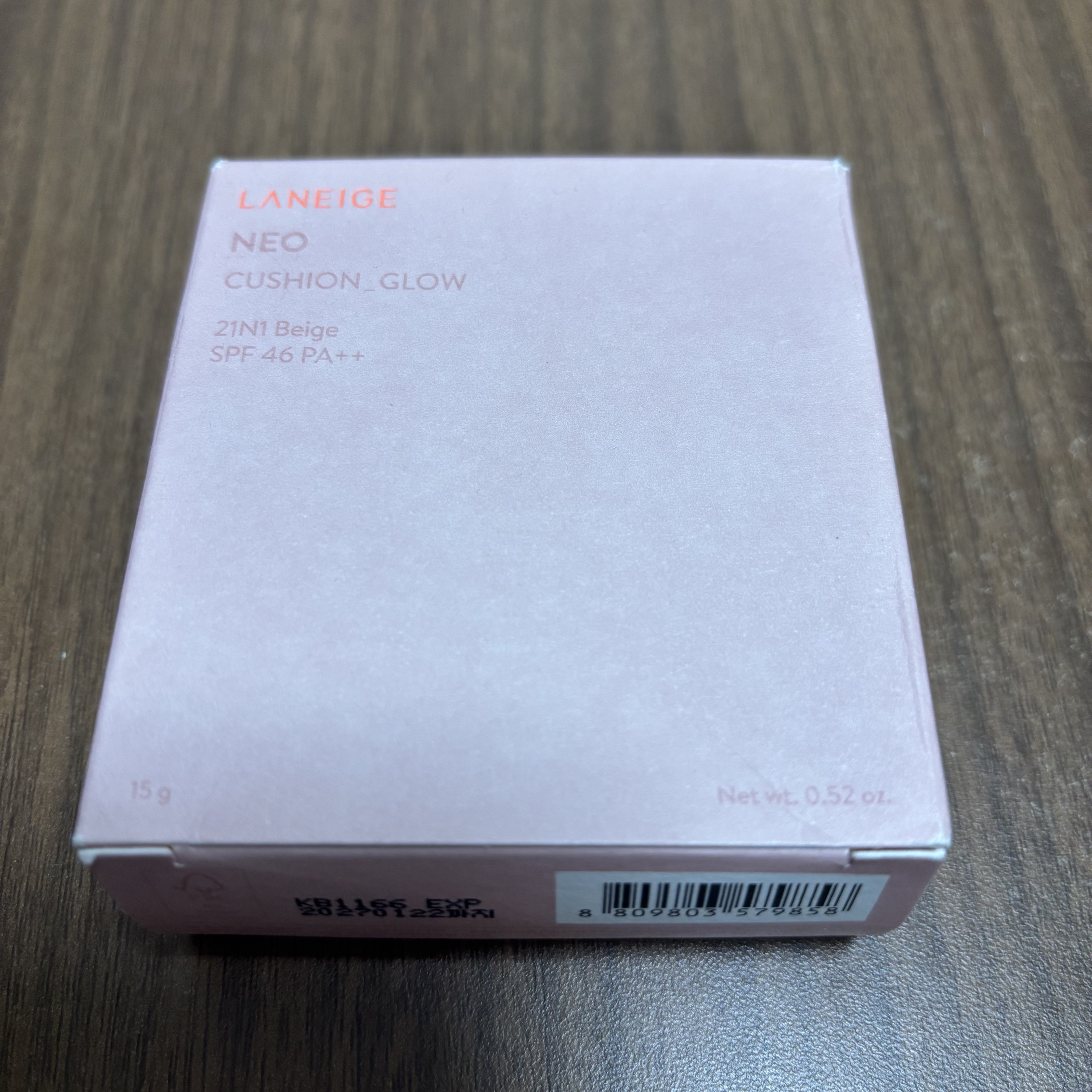 ネオクッション グロウ 21N/LANEIGE/クッションファンデーションを使ったクチコミ（1枚目）