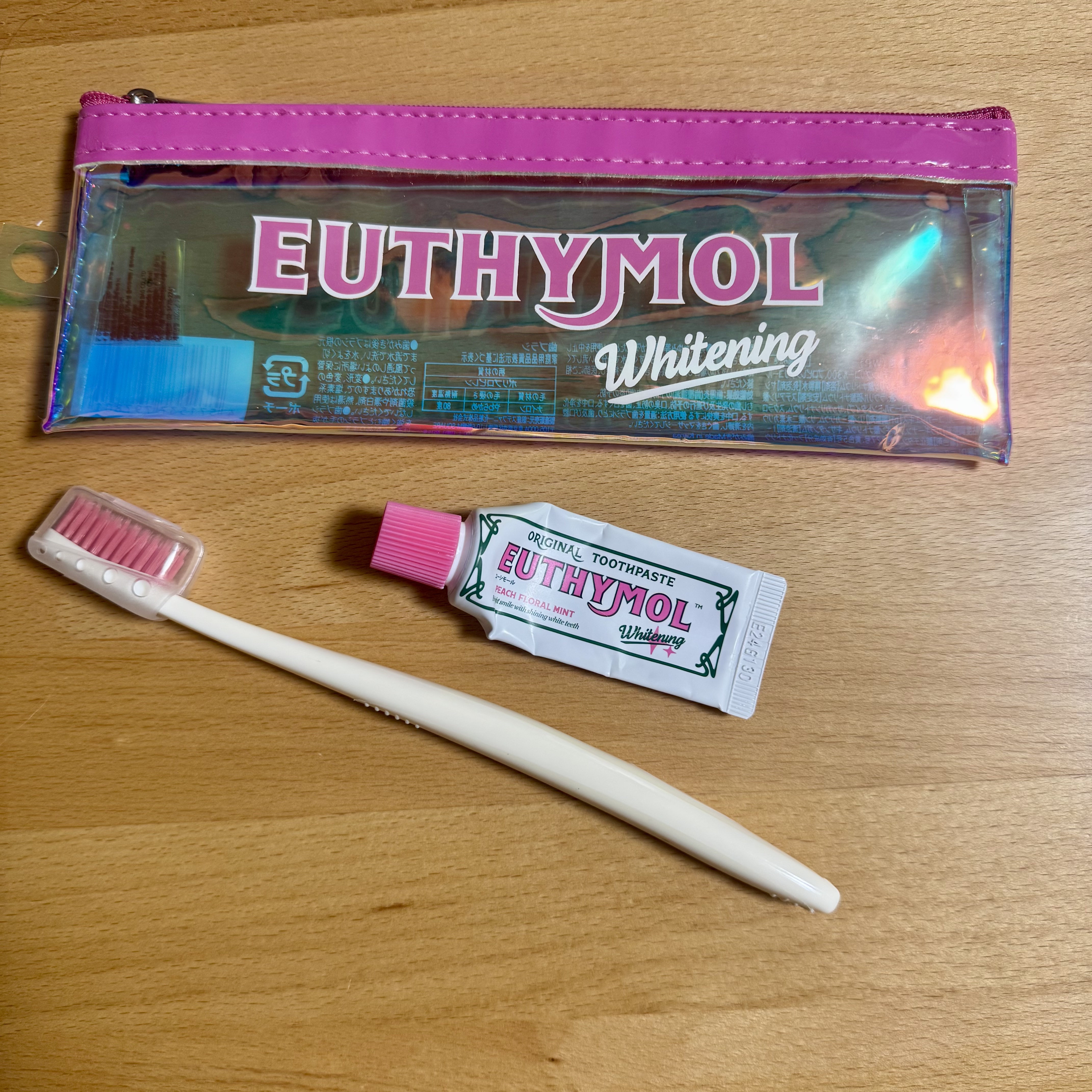 ホワイトニング美白歯磨き粉トラベルセット/EUTHYMOL/その他キットセットを使ったクチコミ（1枚目）