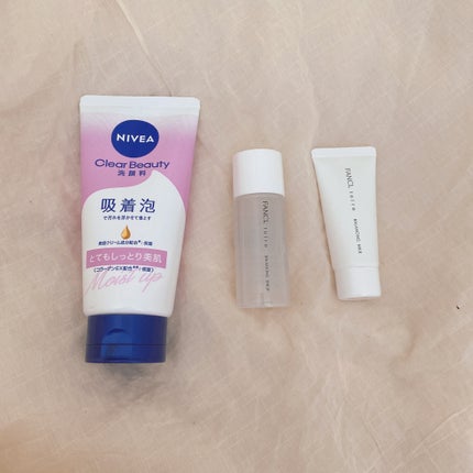 ニベア クリアビューティー洗顔料 とてもしっとり美肌/ニベア/洗顔フォームを使ったクチコミ(1枚目)