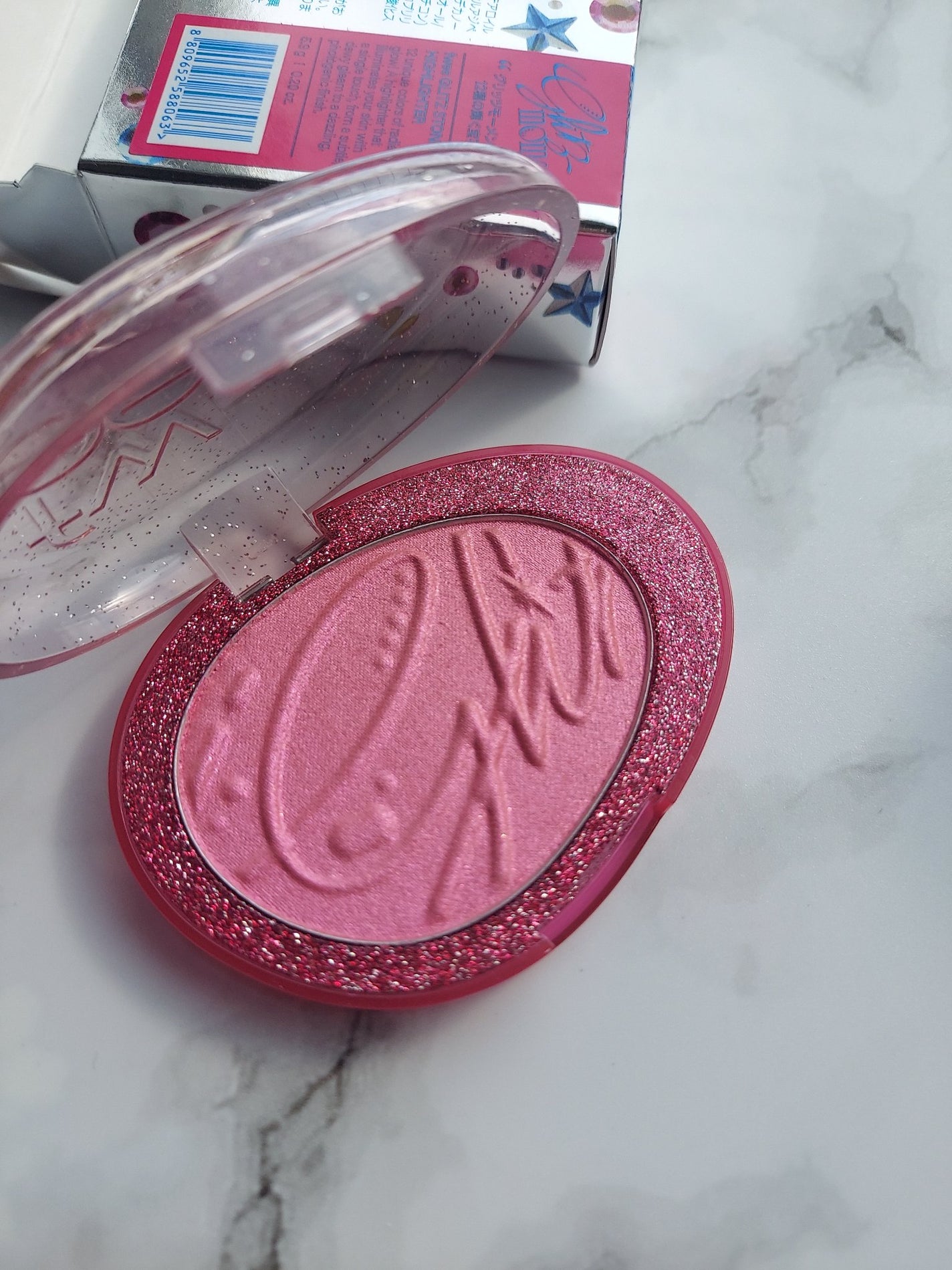 フィー グリッツストーンハイライター/fwee/パウダーハイライトを使ったクチコミ(3枚目)